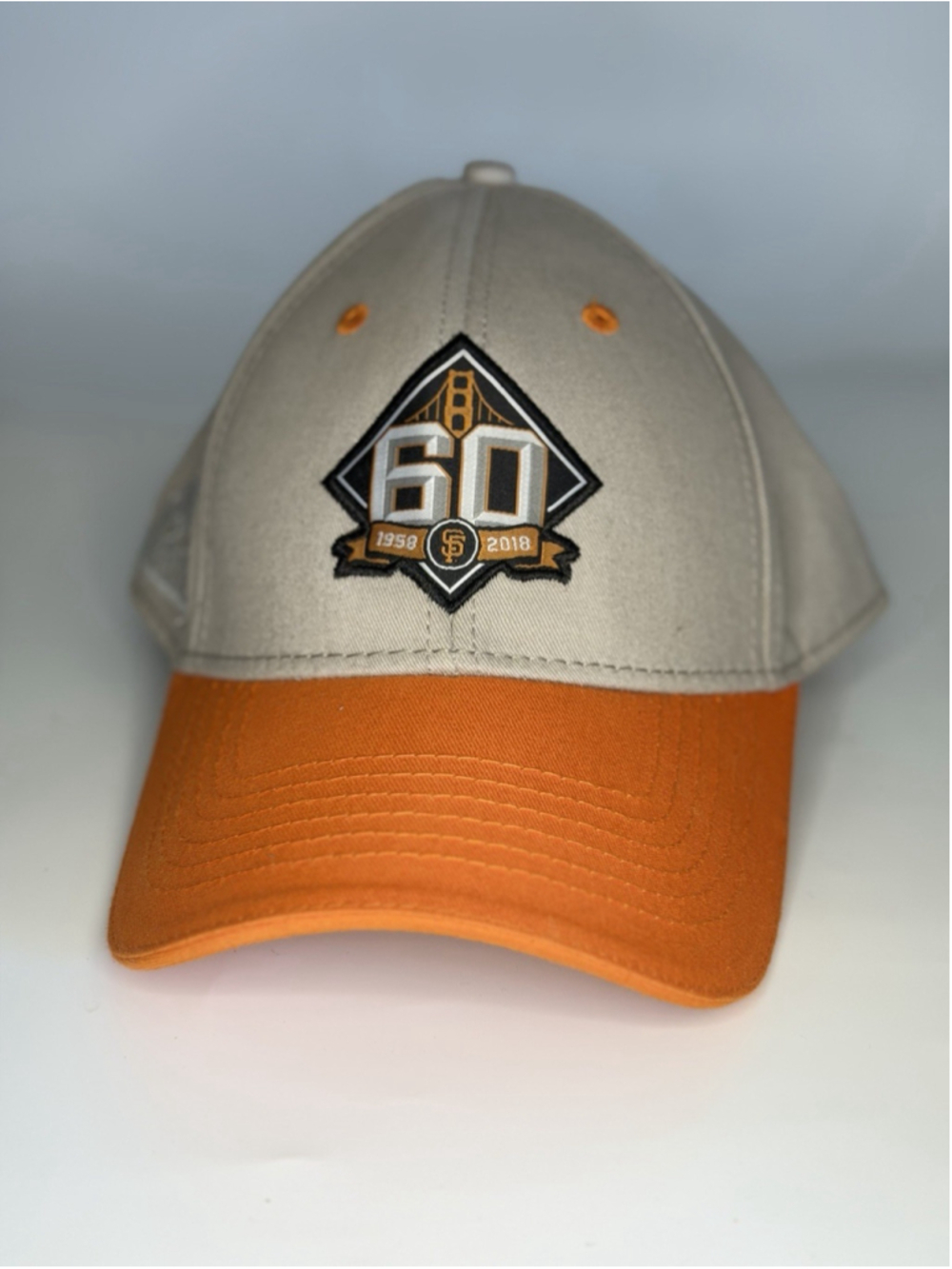 Coors Light SF GIANTS 60 YR 1958-2018 MLB Embroidered Snapback Cap ~ NEW!